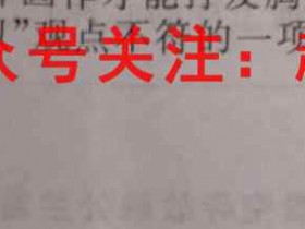 泉州市2023届高中毕业班质量监测(二)化学答案考试试卷答案