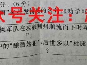 衡中文化·2023届衡水新坐标 调研卷 新高考 语文(新教材)(二)2答案考试试卷答案