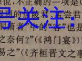 衡水金卷先享题·2023届高三届级3月份大联考(老高考)文科数学答案考试试卷答案